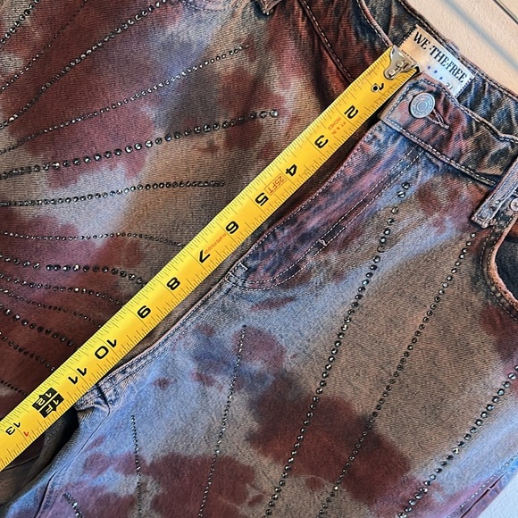 Free People Aurora Mid-Rise Straight Leg Jeans Size 31 NWT - Picture 10 of 17